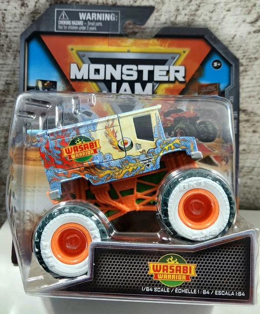 2023 SPIN MASTER Monster Jam (Chase Piece)Series 31 "Wasabi Warrior" 9