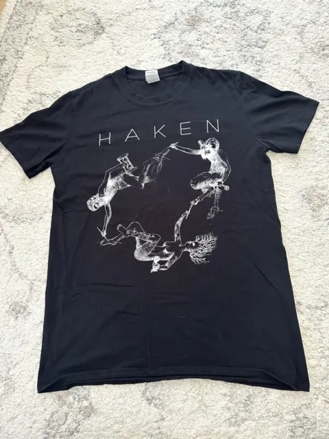 Haken 2015 Restouration Restoration Progressive Metal Rock T Shirt M Ring Spun