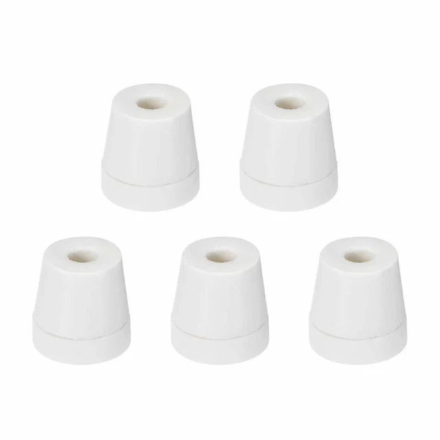 sourcing map 6.5mm dia rastremato in ceramica Isolatori allumina perle...