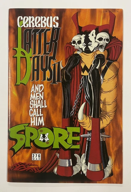 Cerebus The Aardvark #276. March 2002. Aardvark-Vanaheim. Fn/Vf. Spawn Parody!