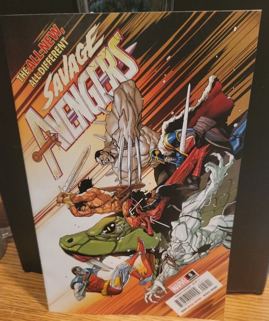Savage Avengers (Vol 2) #5 (Nov 2022) Cover art by Leinil Francis Yu