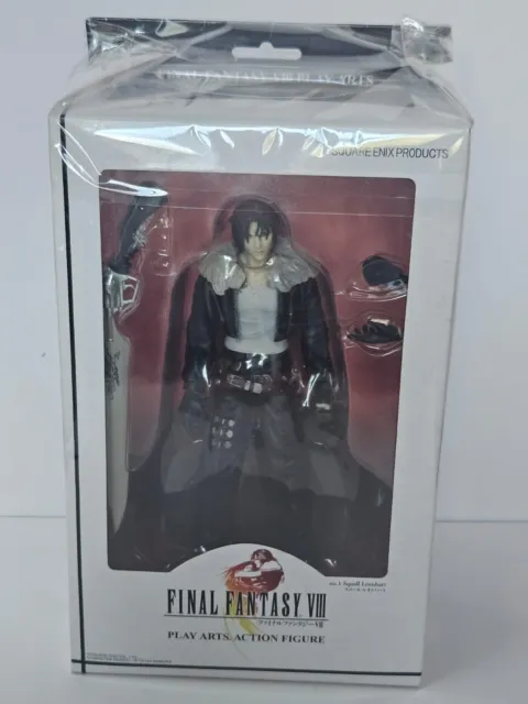 Final Fantasy VIII 8 Squall Leonhart Play Arts Square Enix Action Figure NIP NIB