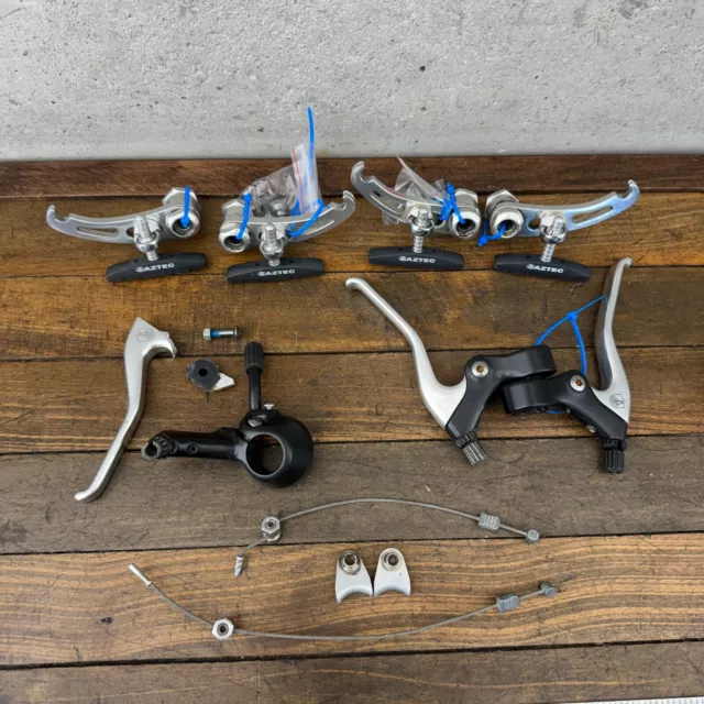 VINTAGE CAMPAGNOLO RECORD OR Cantilever Brake Calipers Levers Mountain