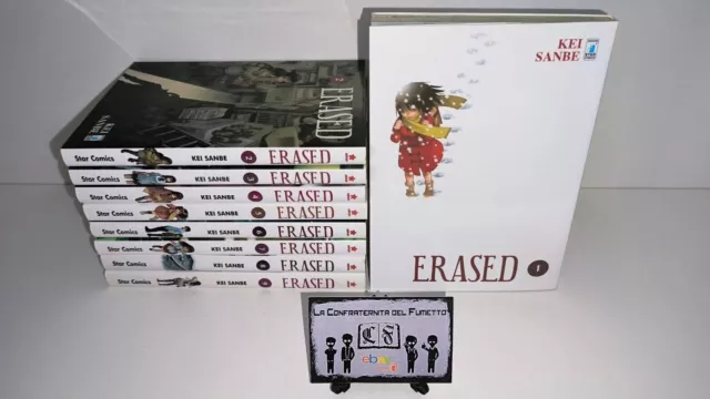 Erased Serie Completa 1/9 Kei Sanbe Star Comics Manga - In Condizioni Ottime