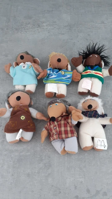 McDonald’s Wombles 1999 x6 happy meal toys