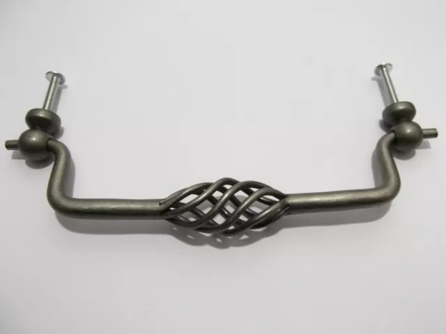 Antique Pewter Handles  Kitchen Drawer Cupboard  Door Handle Cabinet