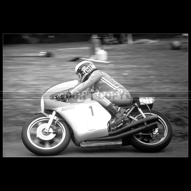 Phil Read wheeling the MV Agusta a few years back