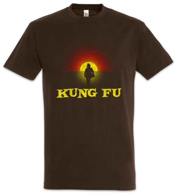 T-shirt silhouette Kung Fu Walking Martial Bruce Arts Symbol Lee Karate