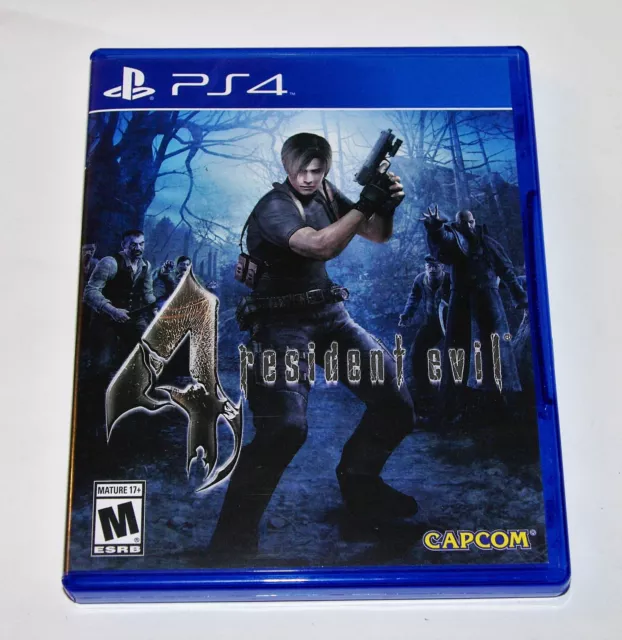 Custom Replacement Case Resident Evil 4 Remake NO DISC PS5 