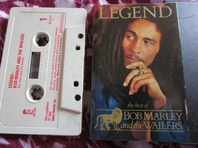 Bob Marley And The Wailers Legend - The Best Of.. BMWC 1 Tape Cassette Album