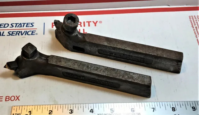 Armstrong No. 2-L & No. 2-R - 3/8" Tool Holders (2) - Made In USA