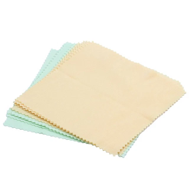 Pack 10 Paño Limpiador Microfibra para / Clenz / Gafas / Lentes Óptica Q1G7