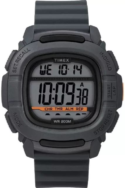 TIMEX GREY MENS Digital Watch Command Urban TW5M26700 50.50