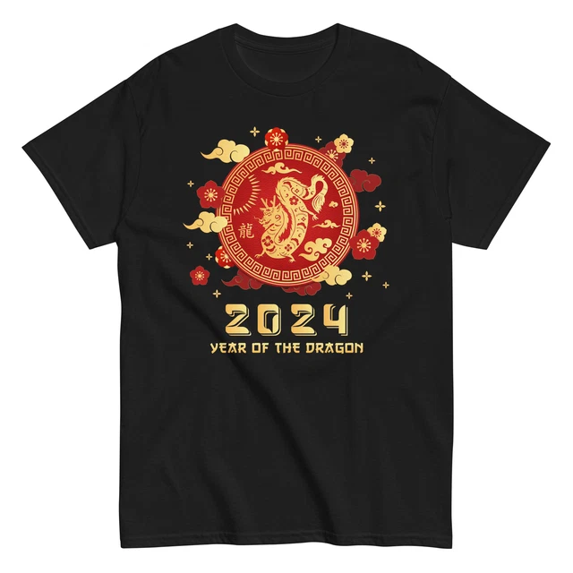 YEAR OF THE Dragon 2024 Lunar New Year Chinese New Year 2024 TShirt