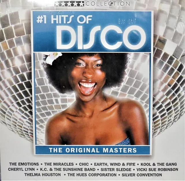 #1  Hits of Disco NEW CD, Chic,Emotions,Sister Sledge,Kool and Gang,KC Sunshine