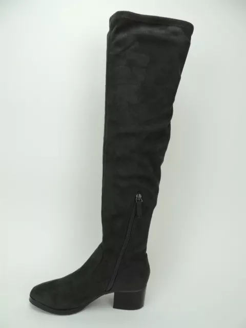 Elie Tahari Women's Corbin Over The Knee Boots Charcoal Size 5 M 3