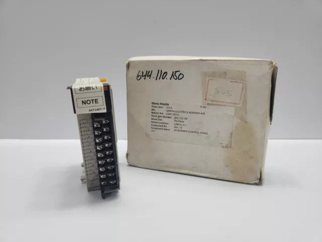 Omron Cqm1-Id212 Input Unit