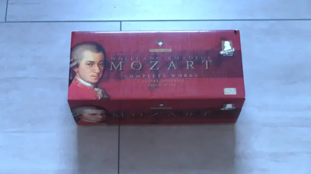 Wolfgang Amadeus Mozart - Complete Works - 170 CDs in Box - TOP - VOLLSTÄNDIG