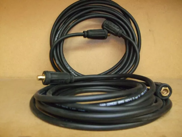 Estensioni Piombo Saldatura Arco Manuale Metallo x 3 Metri Set C/p 10-25 Accessori Dinse