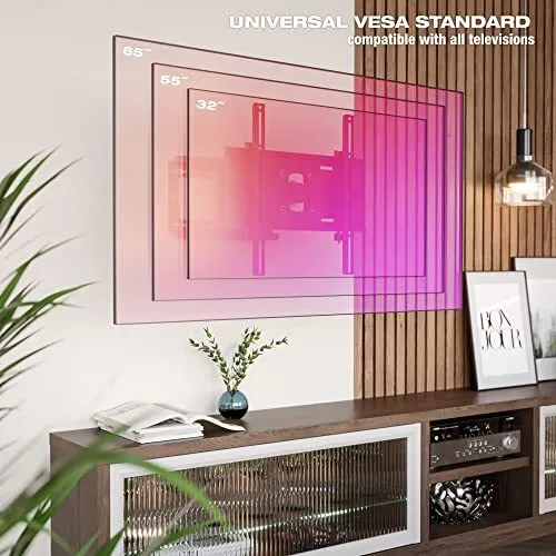 ✅  TV Wandhalterung Fernseher Schwenkbar Neigbar für 31-65 Zoll Universal 3