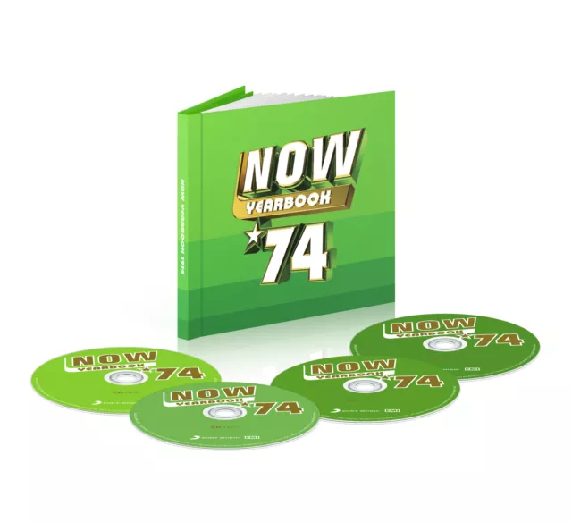 Various Artists NOW Yearbook 1974 (CD) 4CD Special Edition (PRESALE 03.05.2024)