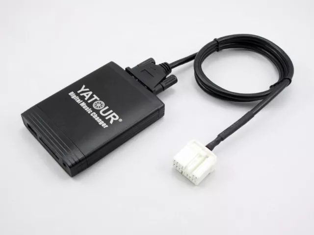 USB SD AUX Interface MP3 Wechsler passend für Honda Accord 7 8