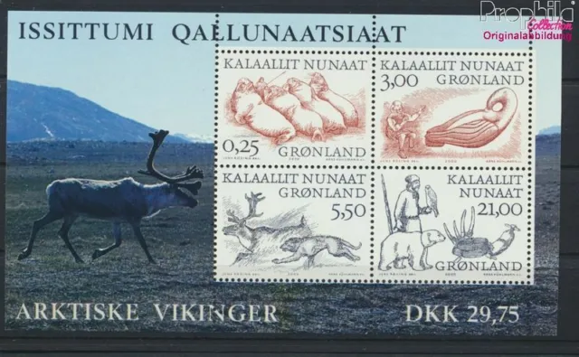 Briefmarken Dänemark - Grönland 2000 Mi Block18  postfrisch Natur (9915738
