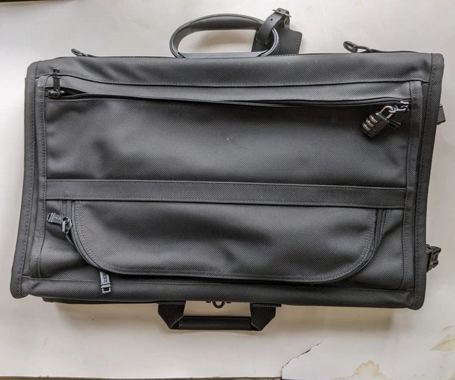 Tumi Ballistic Black Tri Fold Garment Bag | 234D3