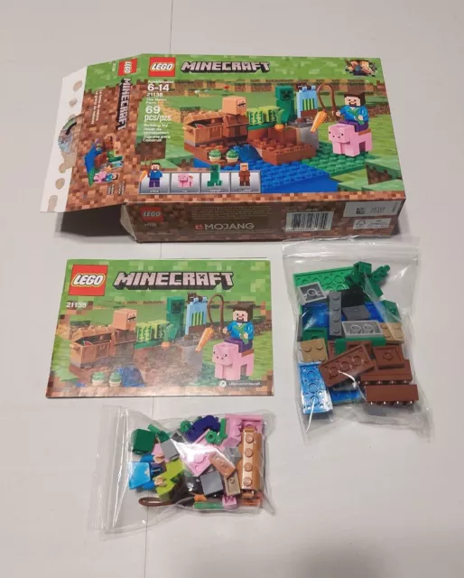 Lego minecraft the sales melon farm instructions