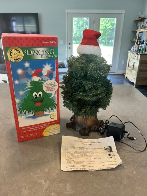 Douglas fir christmas tree singing