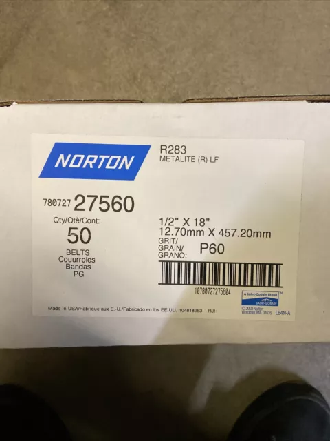 Norton Grit Sanding Belts