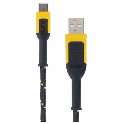Braided USB-A To USB-C Cable, 4-Ft. -131 1361 DW2
