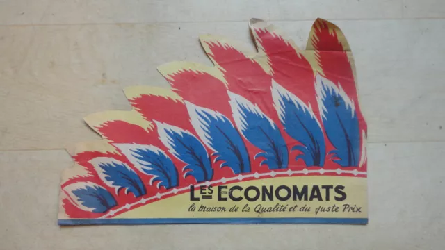 Chapeau  D'indien En Papier Cadeau Publicitaire Economats