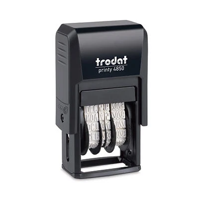 Trodat STAMP,ECON,MICRO,5IN1,BK E4853L TRODAT Trodat E4853L 190084180658