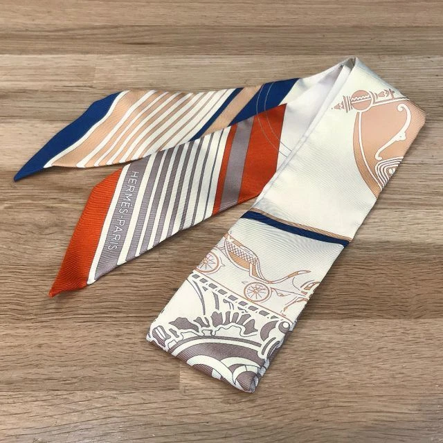 Hermes Twilly Ex Libris Scarf
