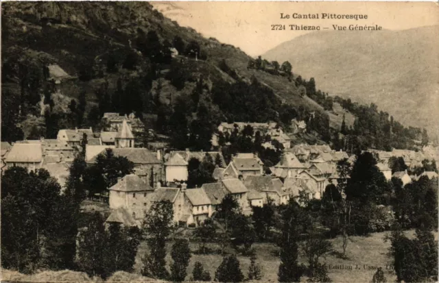 CPA Le Cantal Pittoresque - THIÉZAC - Vue Générale (435886)