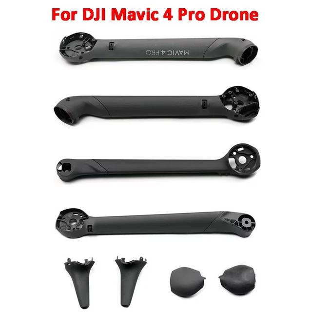 DJI Mavic Pro Arm Shell Cover With Motor – Gray, OEM Repair Part (Used)