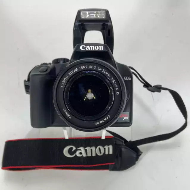 Canon EOS Rebel XS 10.1MP & EFS 18-55mm Lens Digital SLR DSLR Camera