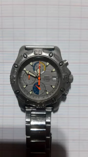 Montre sales chronographe maty