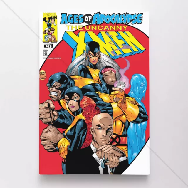 Uncanny X-Men Poster Canvas Vol 1 #378 Xmen Marvel Comic Book Art Print
