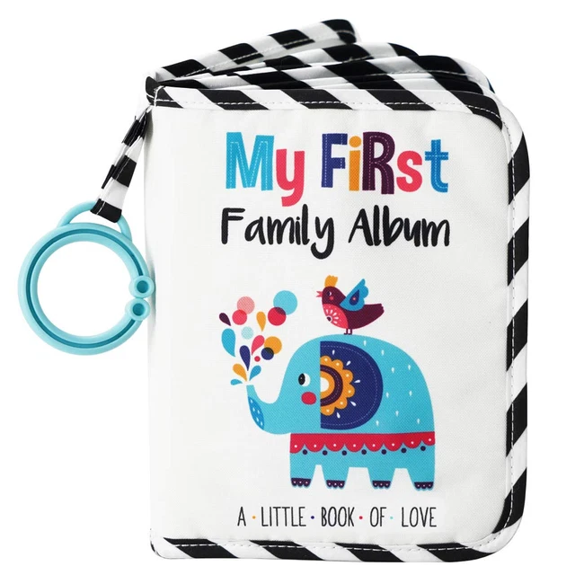 ™ Baby'S My First Family Album | Soft Photo Cloth Book Gift Set For
