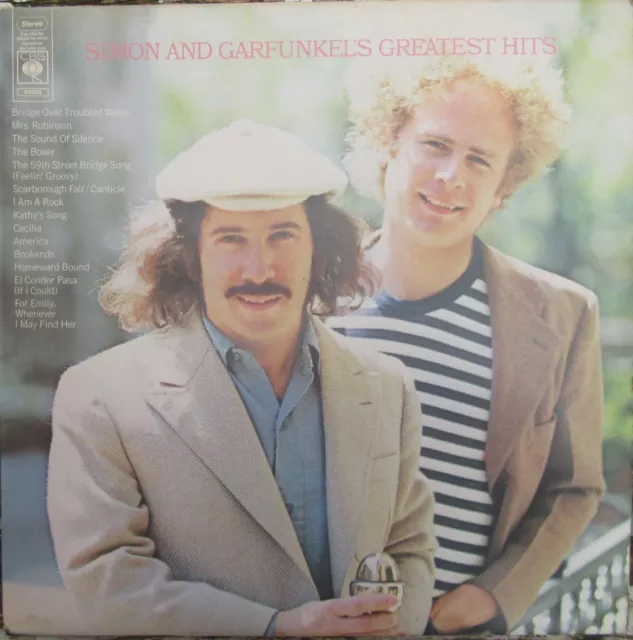 SIMON & GARFUNKEL'S GREATEST HITS LP CBS 1972 Excellent