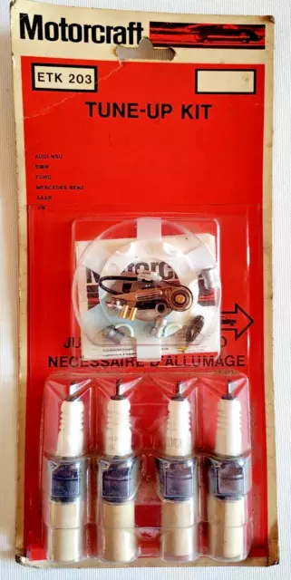 Motorcraft - ETK 203 Tune-Up Kit - candele - vintage, ancora IMBALLO ORIGINALE