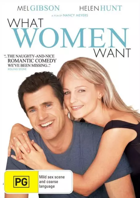 What Women Want (DVD, 2000) Mel Gibson, Helen Hunt, Marisa Tomei, Alan Alda