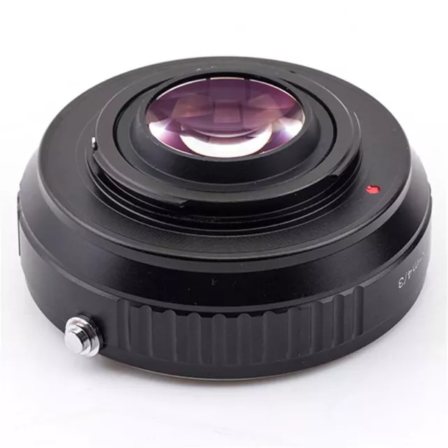 Lens Adapter Focal Reducer Speedbooster for Pentax PK Lens to Micro M4/3 Camera 2