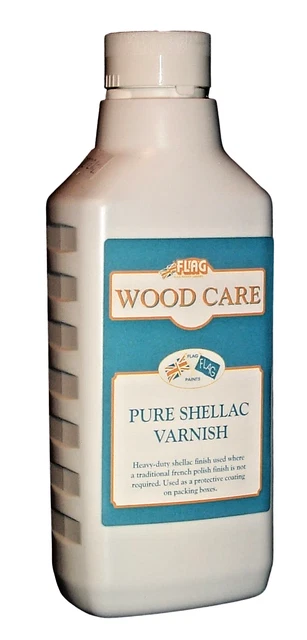 Flag Shellac Varnish (500 ML / 1 PT)