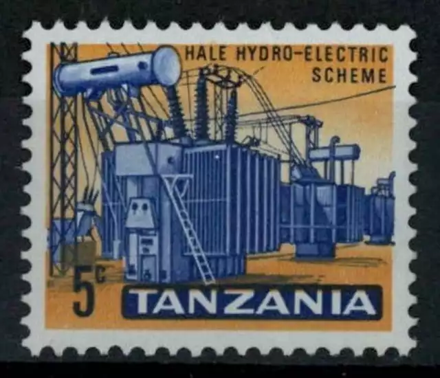 Tanzania 1965 SG#128, 5c Hale schema idroelettrico nuovo di zecca #f3752