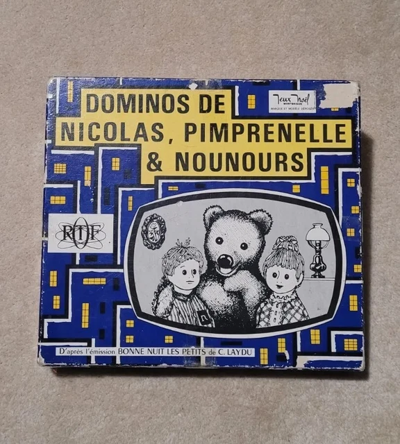 ANCIEN DOMINOS DE Nicolas Pimprenelle Nounours Bonnes Nuits Les