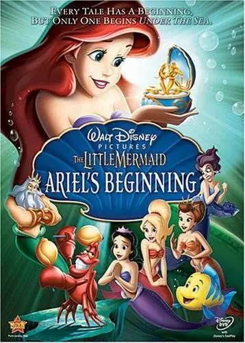 The Little Mermaid: Ariel's Beginning - DVD - VERY GOOD
