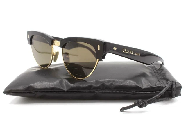 CELINE CL40059U 40059U Mineral Sunglasses Black Gold 30E Authentic 51mm 194.95 PicClick